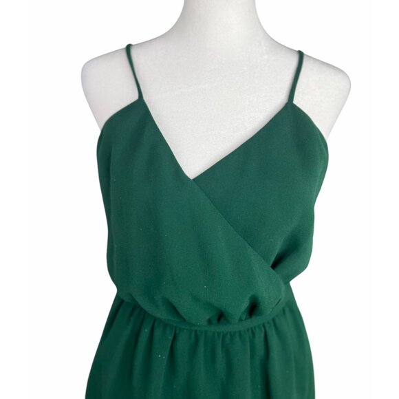 Madewell Wrap Front Cami Sundress in Bowling Green With Pockets Size 4 - Picture 13 of 15